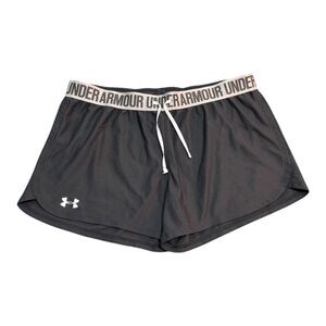 Under Armour Women's Charcoal Athletic Shorts
